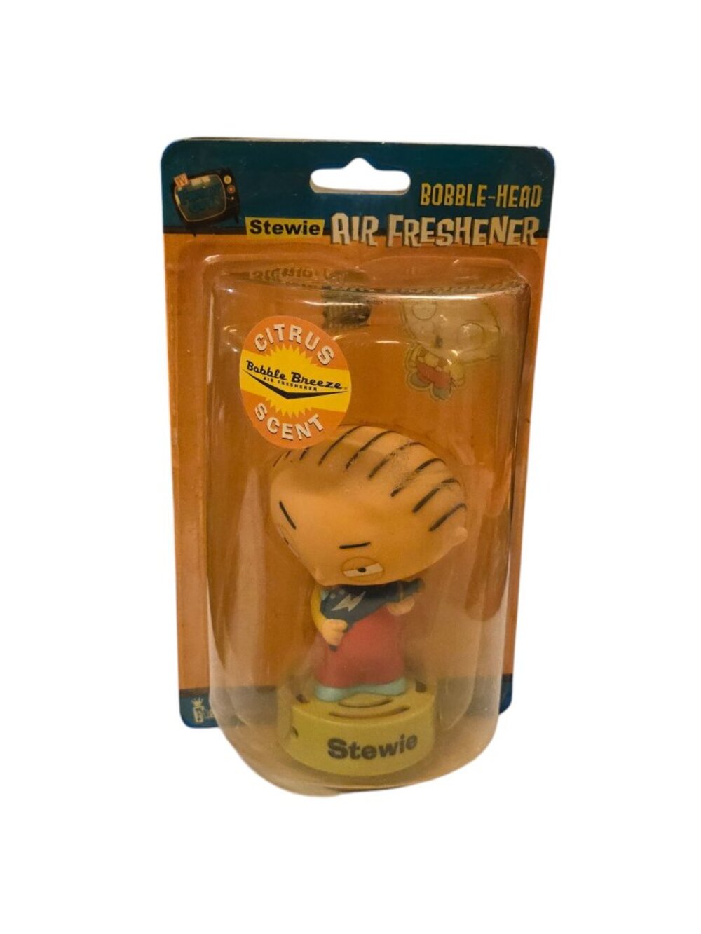 Family Guy Stewie Bobble Scented Air Freshener AS IS Read Funko Collectible